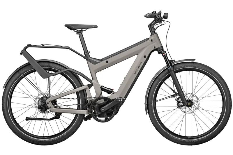 Riese and Muller Superdelite GT Rohloff Electric Bike Warm Silver Matt